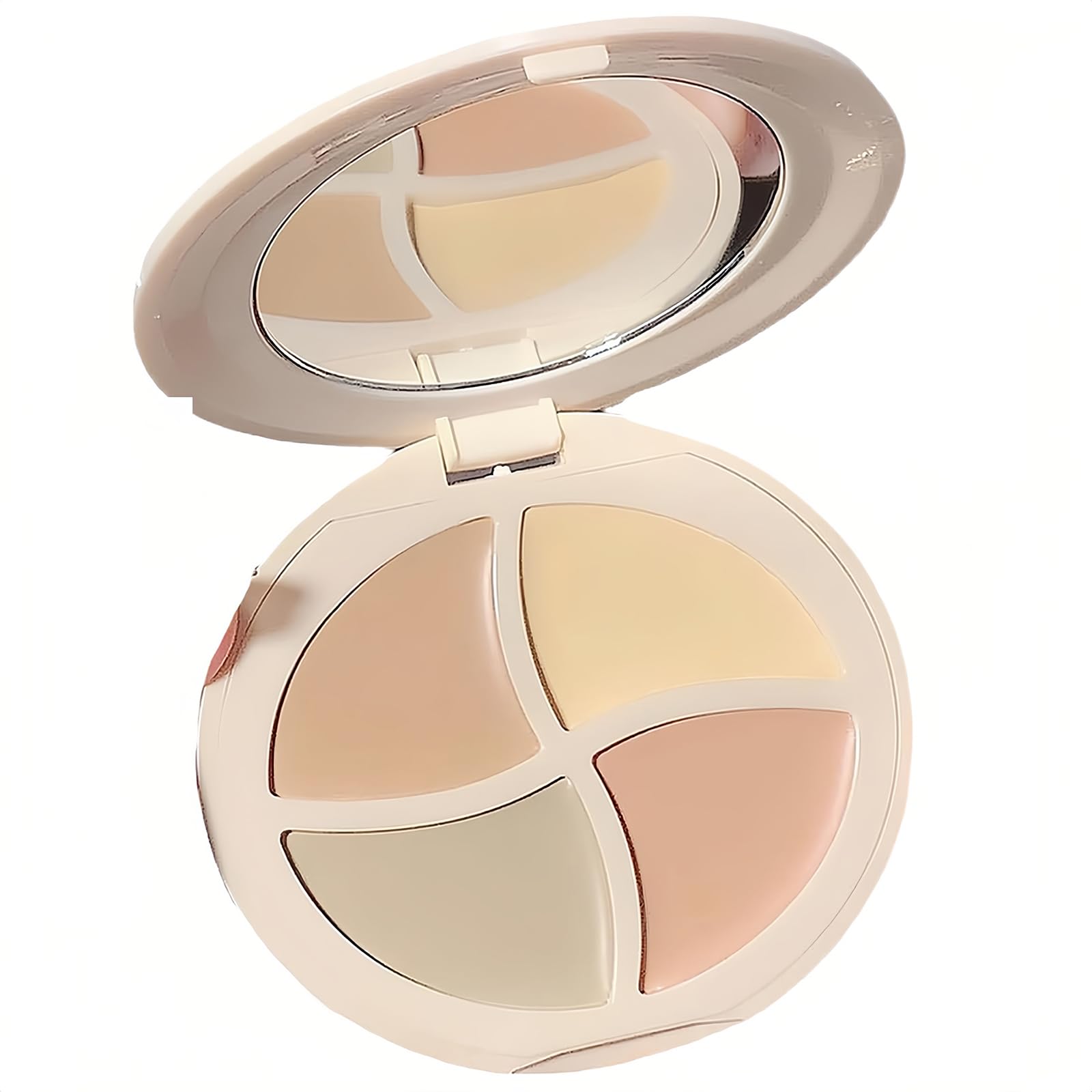 

Палитра консилеров Gevlonecirly, консилер, 4 цвета, четыре в одном, основа под макияж, кремовый тип, высокая степень покрытия, шрамы от угревой сыпи, темные круги, маскировка веснушек кремовый