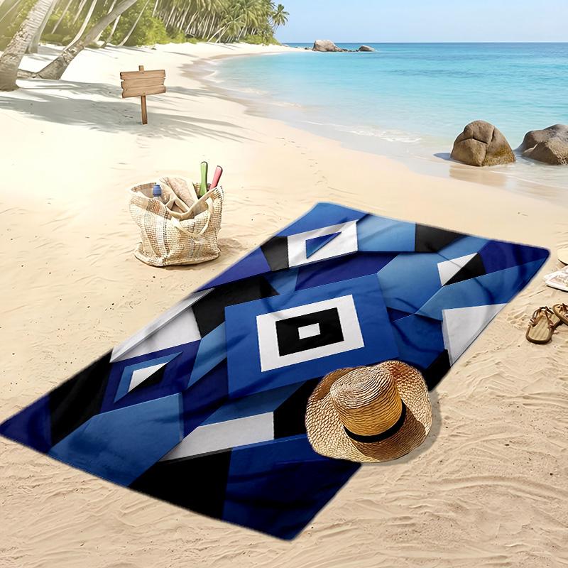 Asciugamano da Spiaggia con Stampa Calcio Hamburger SV, Asciugamano Grande Morbido ad Asciugatura Rapida per Spiaggia Campeggio Nuoto