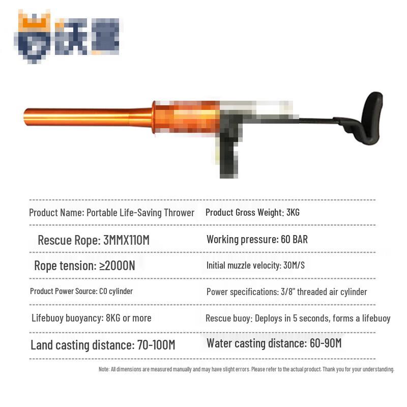 Portable Rescue Rope Thrower