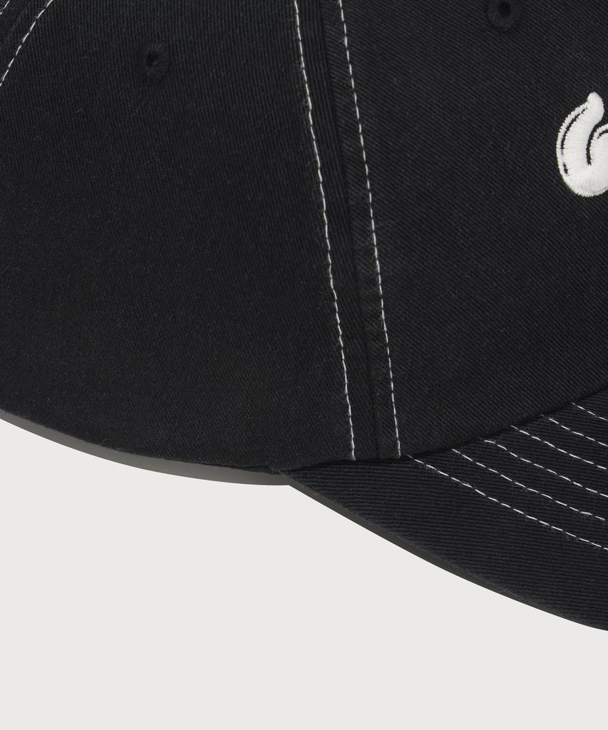 COVERNAT Graphic Logo Trucker Ball Cap Black