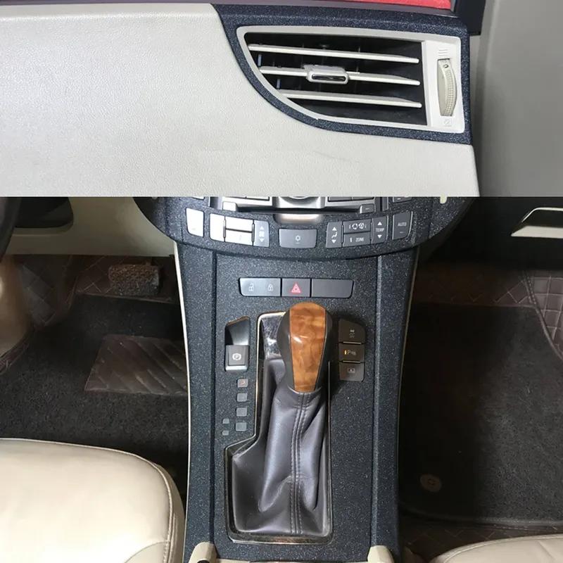 For Buick lacrosse 2009-2012 Interior Central Control Panel Door Handle Carbon Fiber Stickers Decals Car styling Accessorie