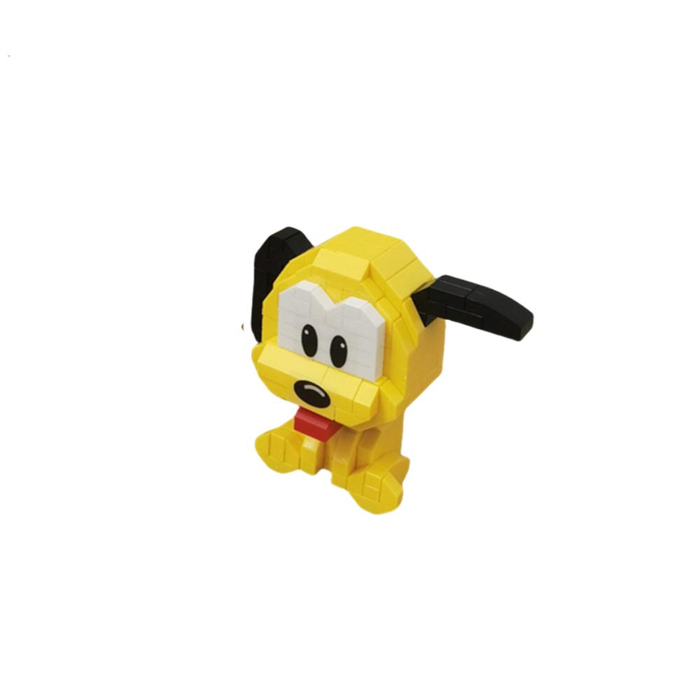 Cute Granular Building Blocks, Mickey Mouse, Minnie, And Duck Building Block Assembly Toys, Suitable For Boys And Girls'