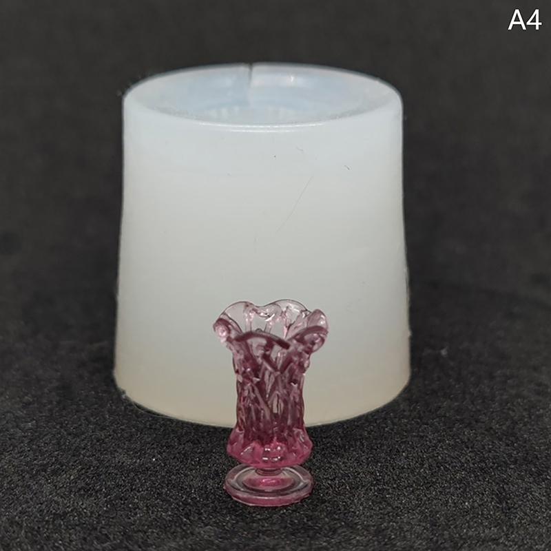 

Миниатюрная ваза для кукольного домика Силиконовая форма для кукольного домика Украшения для дома Аксессуары для кукольного домика Орнамент