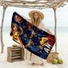 Mbappe Personalized Text Beach Towel Super Soft & Absorbent Suitable for Sports Travel Swimming Yoga Bathroom Beach And Pool