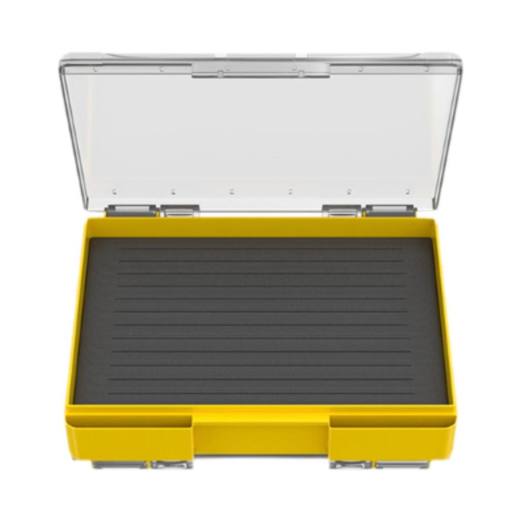 Fly Fishing Tackle Box Organizer Protection Thicker Storage Double Memory Foam Side Gear for Baits Hooks Vest Jigs Hooks Sinkers