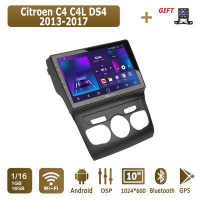 Android Car Radio For Citroen C4 C4L DS4 2013-2017 Multimedia Player Head Unit Stereo GPS Navigation BT WIFI 1+16GB