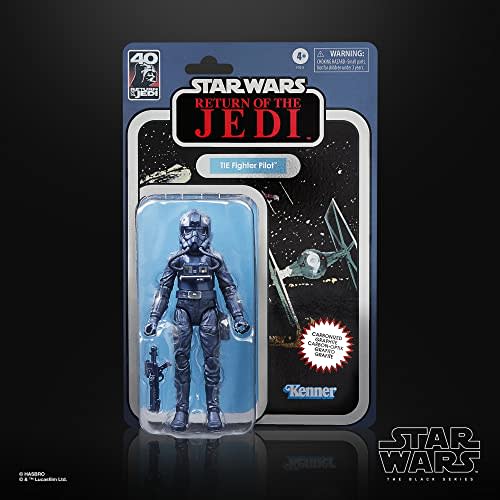 [.co.jp Exclusive] Hasbro Star Wars Black Series Carbonized Collection Emperor's Royal Guard & TIE Pilot, Star Wars Episode VI: Return of the Jedi 6-i