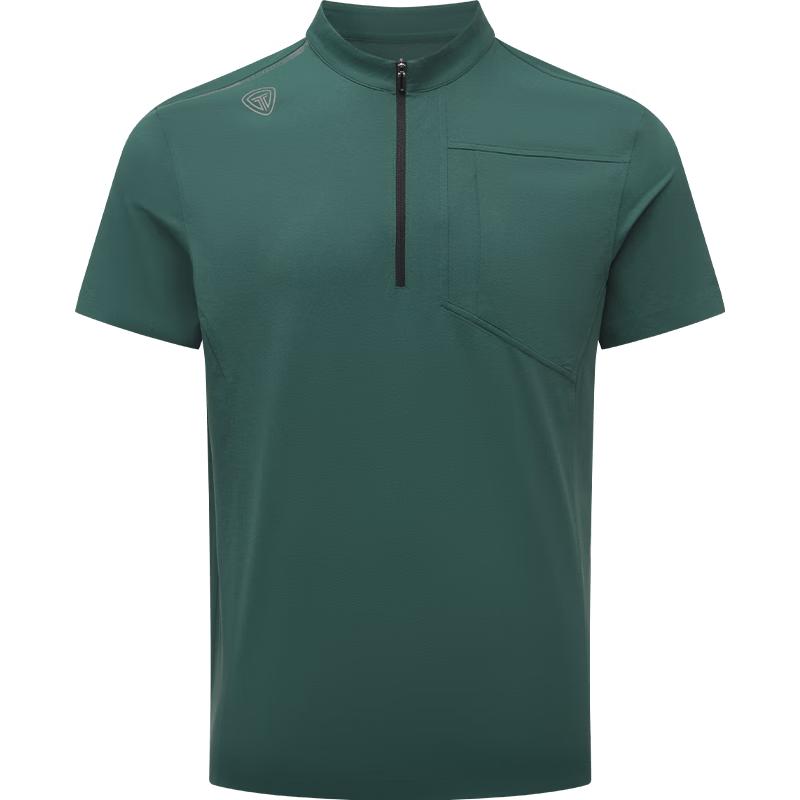 Tamboer Men s Quick-Dry Mock Neck T-Shirt XL