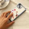 Ae120 Merry Christmas Santa Design Electroplated TPU Phone Cases for Samsung A54 A12 A14 S23 S24 Ultra A55 A15 S20 S21 FE Four Corner Protection Cover