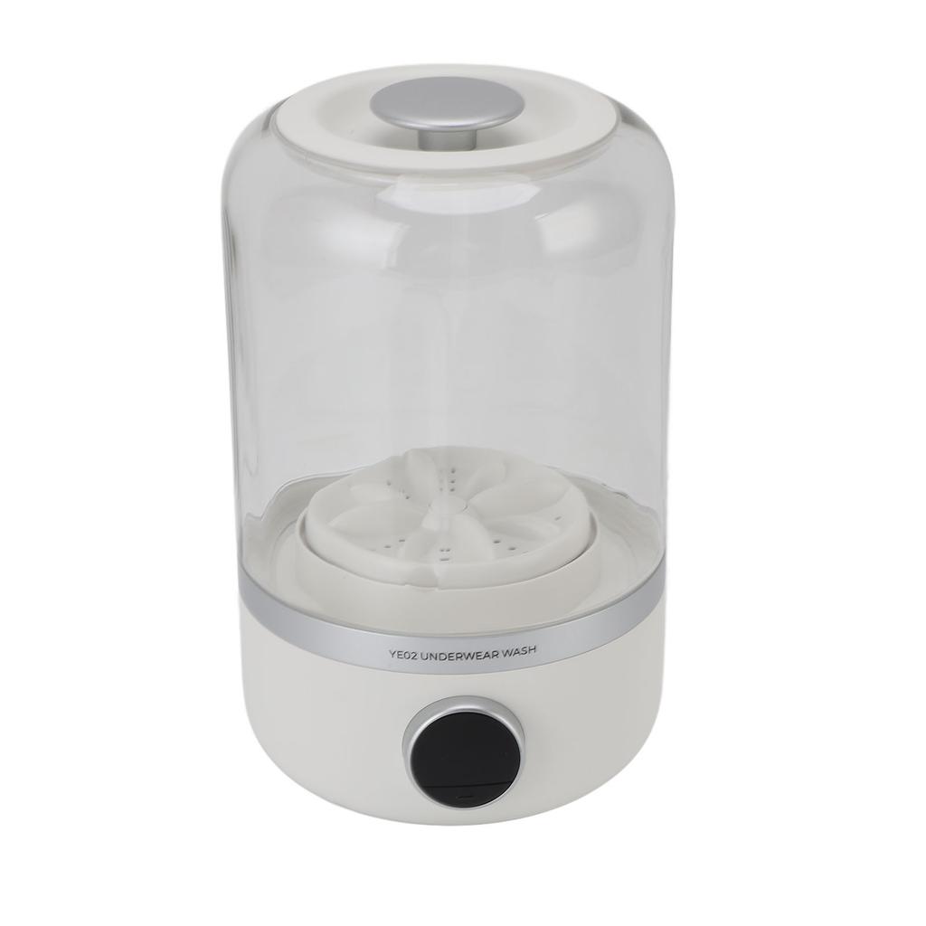 Portable Washing Machine 10W Quiet Rechargeable Mini Laundry Washer for Underwear Baby Clothes and