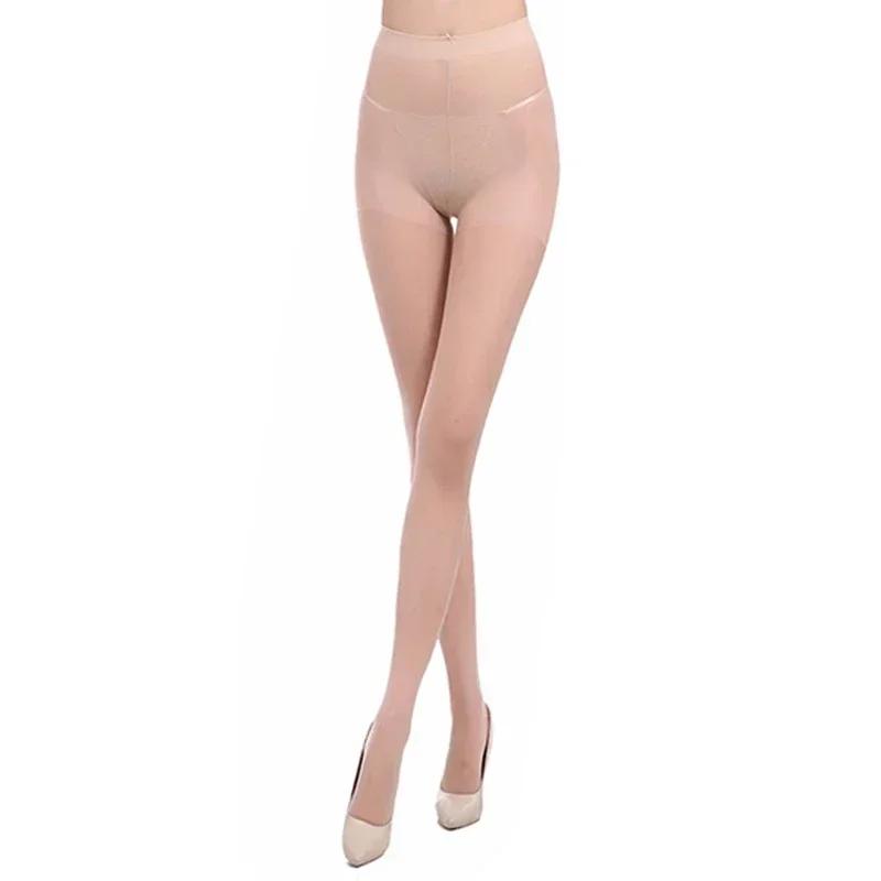 Thin Women S Silk Stockings Business Solid Color Ultra-Thin Anti Hook Light Leg Artifact Sexy Silk Stockings Pantyhose Tights XXS