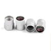 4Pcs Metal Car Styling For Audi Sline Quattro Q5 Q3 TT RS A6 Q7 A7 A1 A5 A4 S3 A8 A3 RS Wheel Tire Valve Caps Cover Accessories
