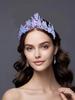 Butterfly Flowers Crown Pearls Hair Accessories for Women Girls Birthday Party Tiaras Costume Natural Hair Dress Jewelry KTJ