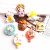 Glossy Mid-Autumn Festival Mooncake Lantern DIY Resin Accessories: Hair Clips, Phone Cases, Ornaments, Stickers