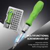 32 In 1 Multifunctional Screwdriver Set with 30 PCS Torx Phillips Magnetic Screw Driver Bits Hand Repair Tool for Phone Watch PC
