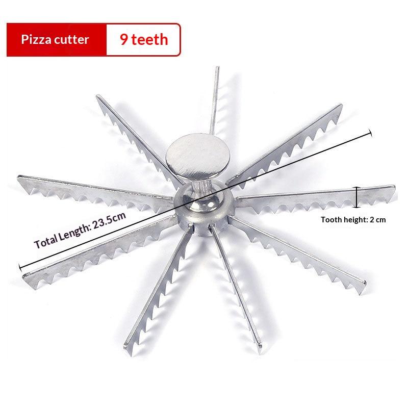 Aluminum Alloy Pizza Slicer Sharp Blades Food Grade Material For Home Kitchen Baking Pizza Making
