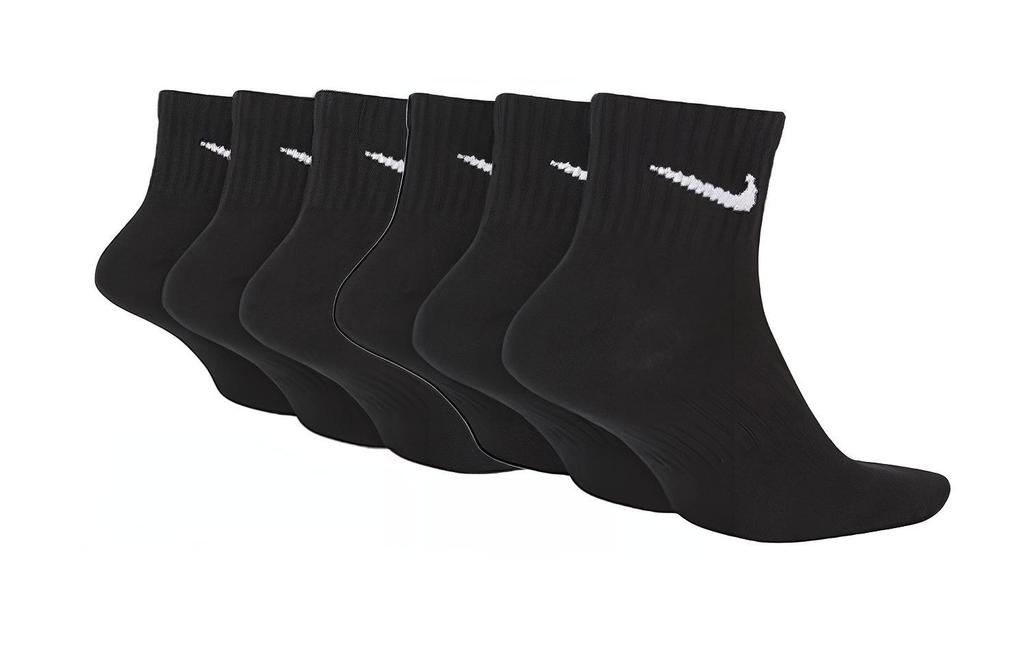 Men's Nike Ankle Socks Unisex Combo Set Black