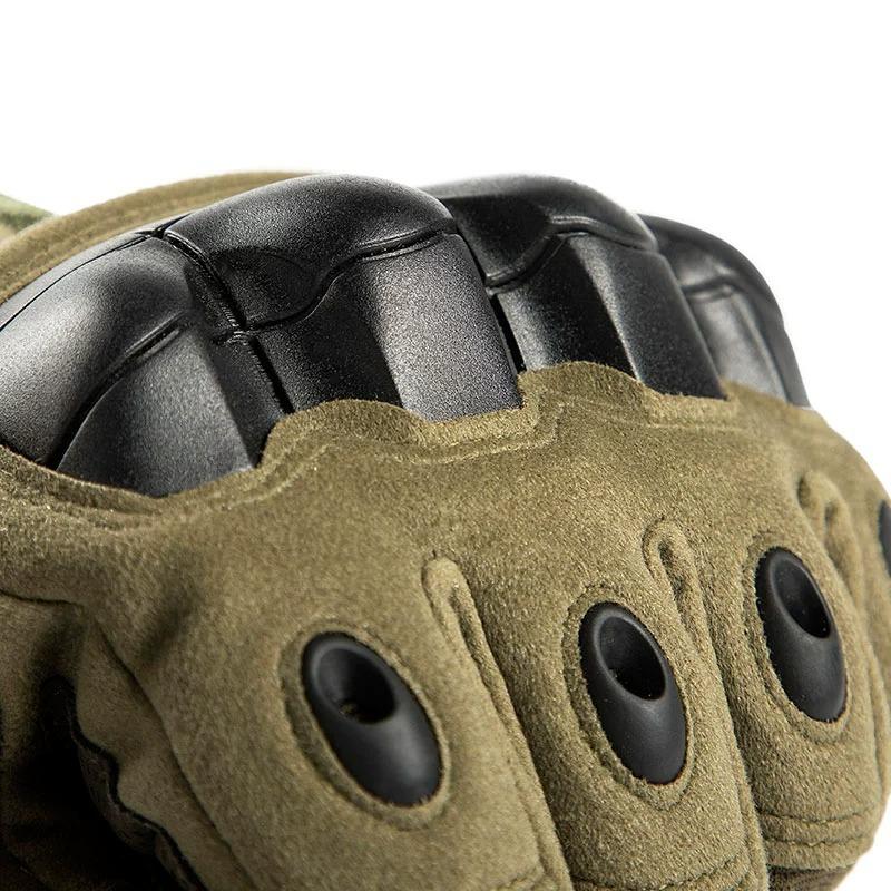 Men's Tactical Half Finger Gloves for Outdoor Cycling Riding Sports Anti-Slip Wear-Resistant Durable Hiking Fitness Training Summer Use