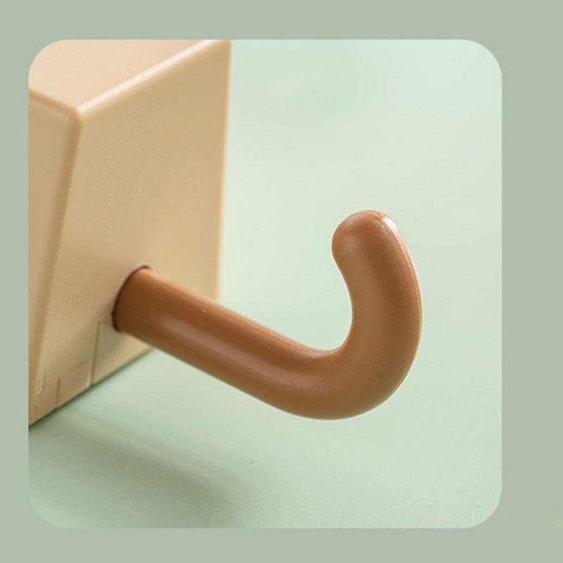 1 PCS Creative Cat Hook Cute Seamless Dormitory Bedroom Door Hangers Hooks Key Umbrella Towel Cap Coat Rack Wall Decoration