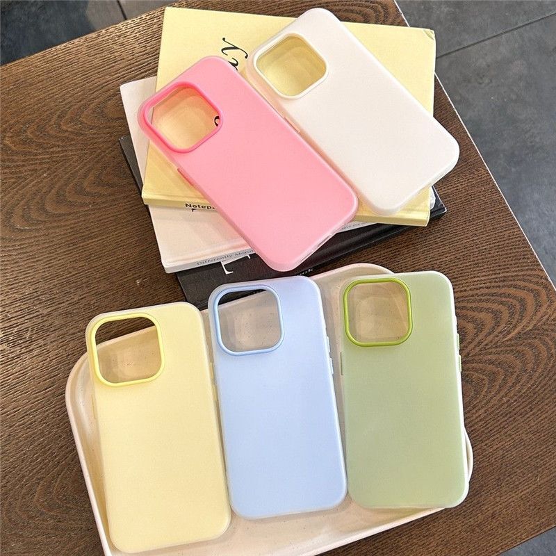 Skin Sensing Jelly Shell Suitable for Iphone16promax Mobile Phone Case Apple 15 Protective Case 14 Two In One 13 Anti Fall