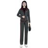 Herbst Winter Mode Lässig Locker Verdickt Fleece Damen Zweiteiler Schlankmachende Sportbekleidung Bequemer Eleganter Stil