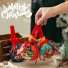 Storage Bag Candy Snack Gift Bag with Handle Christmas Candy Bag  Outdoor Christmas