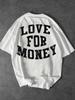 Streetwear Retro Hip Hop Cartoon Rapper Graphic Tshirt Unisexs Oversized White Tee Casual Tops Sxxl