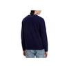 Levis FW23 Solid Color Crew Neck Pullover Long Sleeve Sweatshirt Men Sweatshirt Blue A4320-0001
