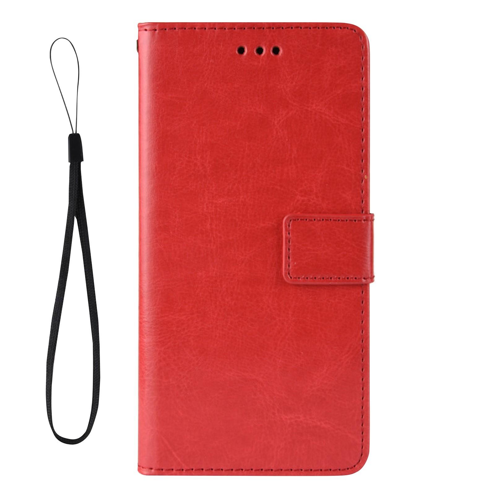 

Чехол для мобильного телефона IPhone14 Кожаный материал Раскладушка Чехол для мобильного телефона One Size красный