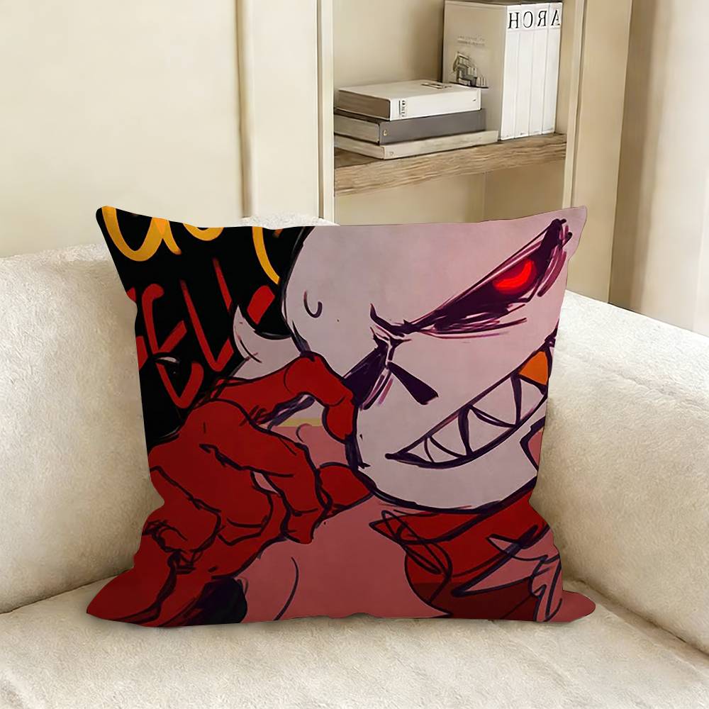 Fell Ink Sans U-Undertale Au Pillow Cover Sofa Cushion Cover Home Room Decoration Children Gift