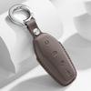 Leather Car Remote Key Cover Case Holder Shell Keyring Fob For  New Atto 3 2 8 Song Plus Pro Shark 6 Seal U Sealion 7 Seal 5