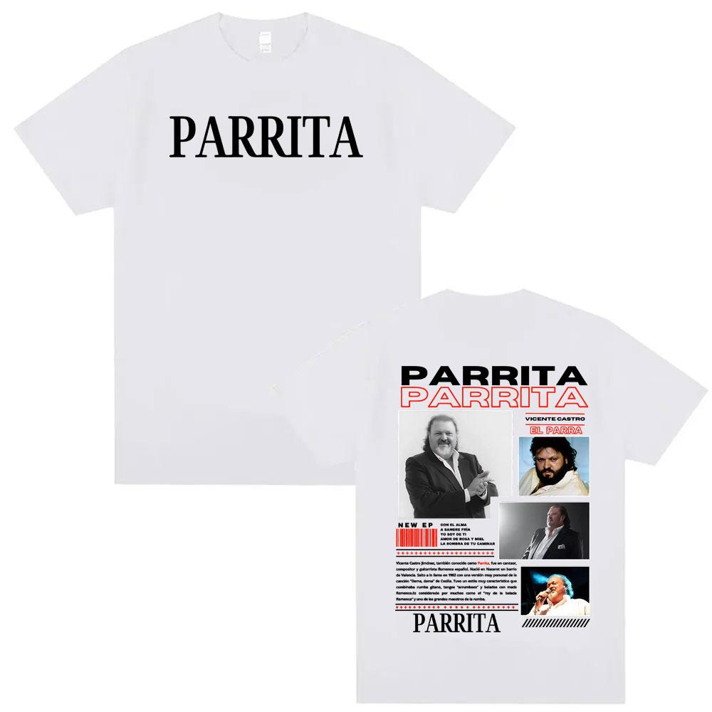 

Hot Sale Limited Parrita Music Album Tour Graphic Tshirt Men Women Summer Classic Oversized Tshirts Fashion Vintage T Shirts 4XL