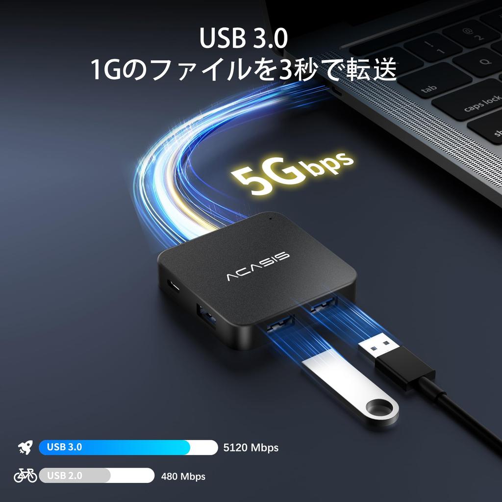 USB C Hub USB Hub with 4K HDMI Power Delivery 100W 3 USB Ports 1 Port USB Splitter Adapter for Mac Surface USB C Multi-port Type-C 3.0 Type-C 3.0
