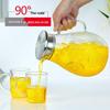 Large Capacity Glass Carafe Set for Hot & Cold Beverages