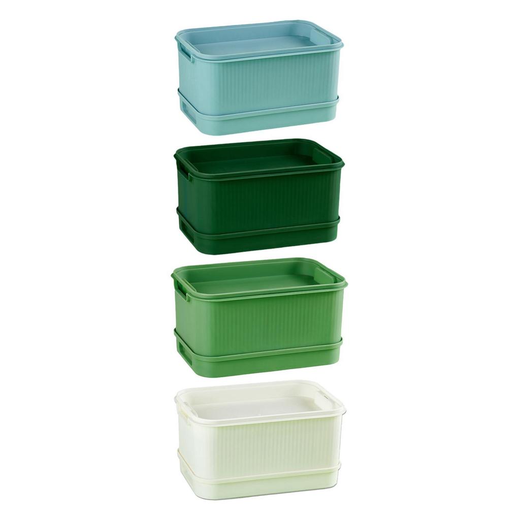 Seed Sprouts Tray Sprout Planting Container, Multifunctional Mini Greenhouse Germination Kits for Arugula Mung Bean Broccoli