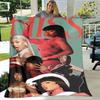 Rapper Megan Thee Stallion Printed Blankets Warm Flannel Blankets Soft and Comfortable Blanket Bed Linings Birthday Gift
