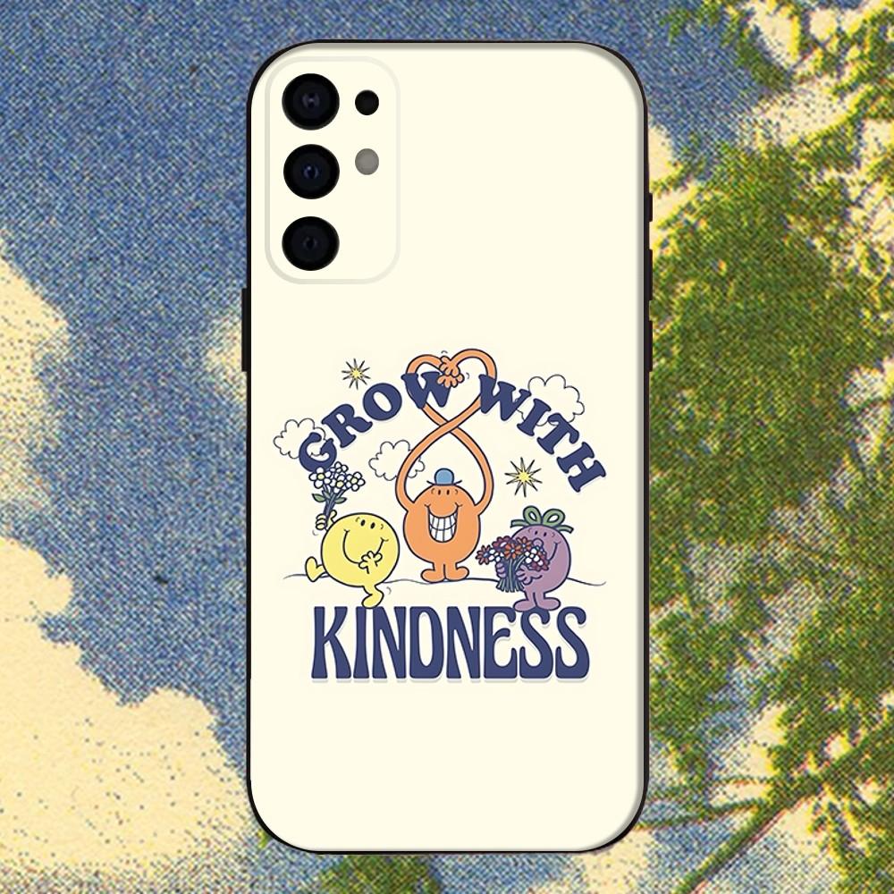 Mr Men L-little Miss Phone Case For Samsung S25,S24,S21,S22,S23,S30,Ultra,S20,Plus,Fe,Lite,Note,10,9,5G Black Cover