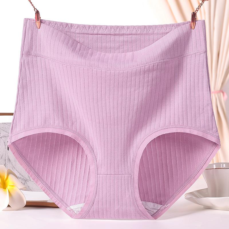 Plus Size Women's Cotton High Waisted Mother's Year of Life Red Panties