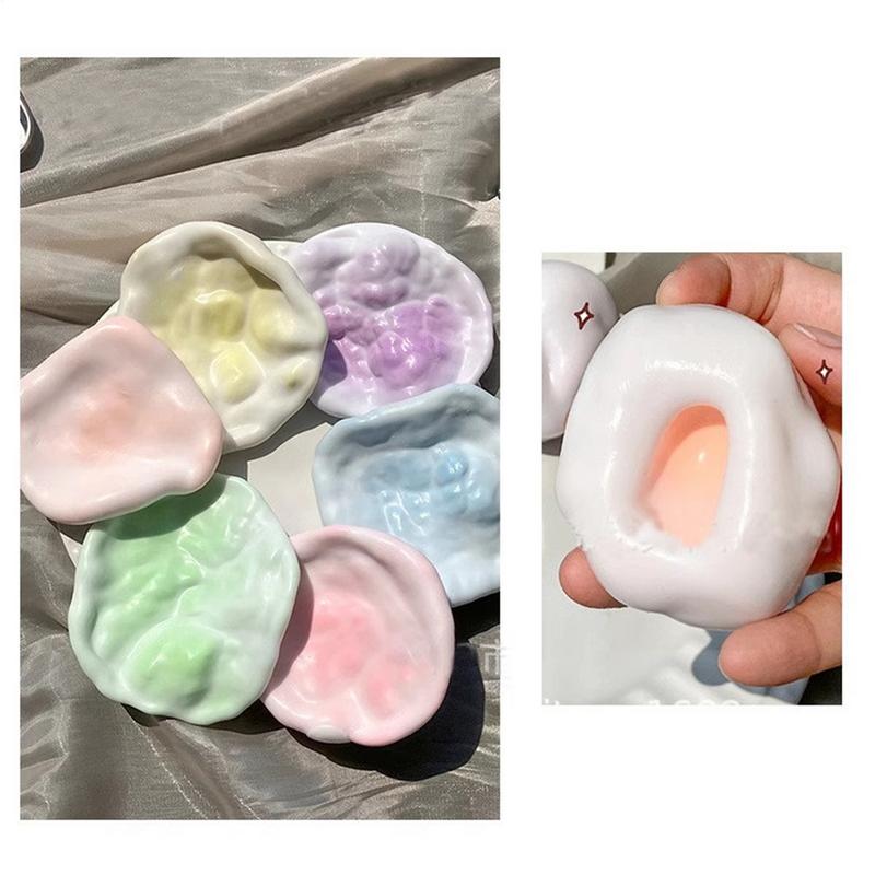 Stress Relief Sand Glutinous Balls Funny Sensory Toys Pinch Glutinous Rice Cake Ball Maker Slow Rebound Stress Relief Toy
