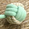 Cozy Cat Bed for All Seasons Handwoven Cotton Rope Bed, Scratchable Indoor Sleeping Basket, Breathable Woven with Pad Round Pet House Cats Kittens And