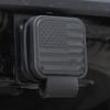 US Flag TPU Trailer Hitch Cover Tow Rear Plug Dust Cap For Toyota Tundra 22-23