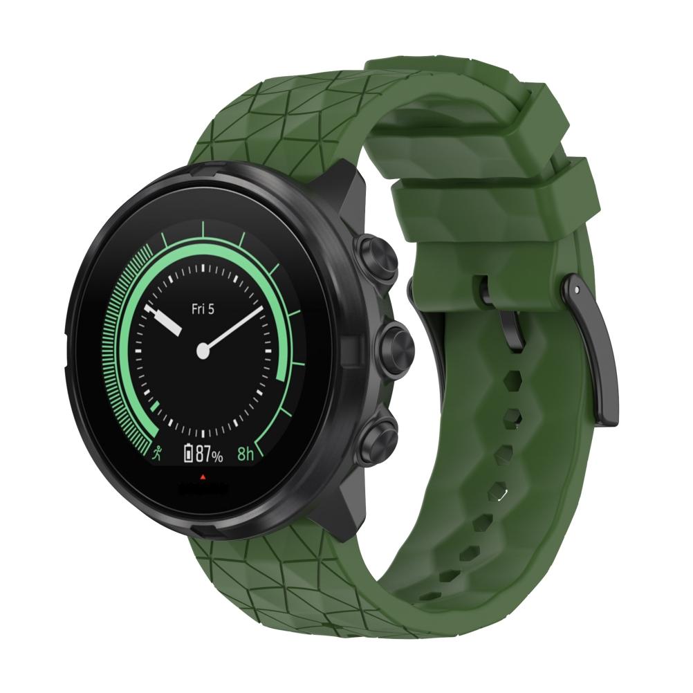 Silicone Band Compatible for Suunto 9 Smartwatch GPS SUUNTO 9 Baro Sport Wrist HR Replacement Strap