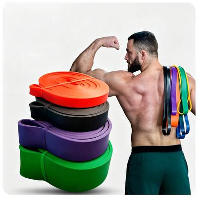 Super Strong Latex Exercise Band, Elastic Sports Band, Strength Pull-up Assistance Band for Workouts, Pilates, Fitness Equipment