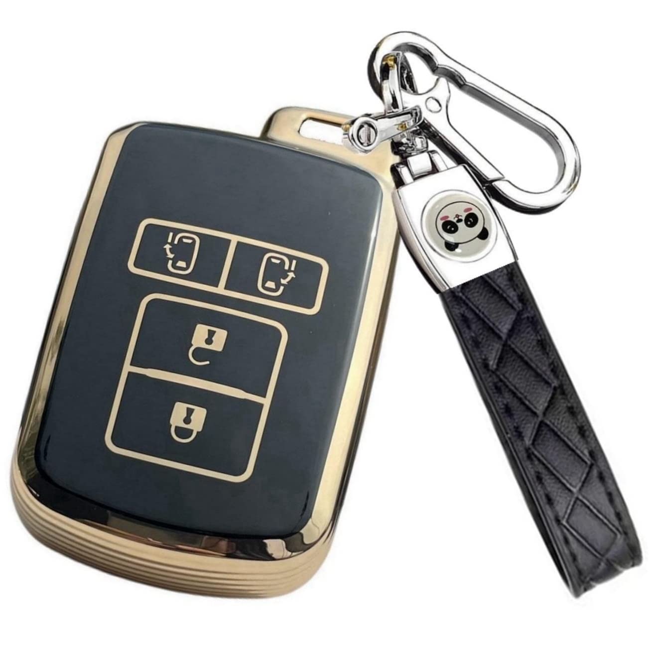 

ZANEKO key case compatible Toyota Noah 80 series Voxy 80 ZA-XMjb-ftD4j-Black чёрный