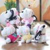 Dog Highland West Plush Keychain Backpack Decor Pendant Gift For Girls Children