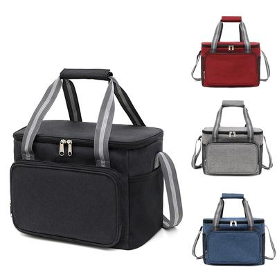 Durable Oxford Tuch Tragbare Thermische Mittagessen Tasche Picknick Lebensmittel Isolierte Kühltaschen Büro Reise Lunchbag