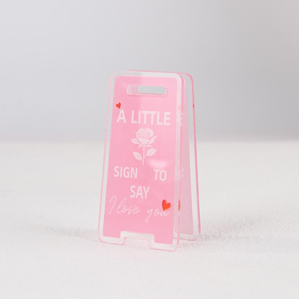 Office Mini Desktop Warning Sign Caution Overstimulated Portable Fun Desktop Small Warning Sign Ornament New Type of Worker Toy