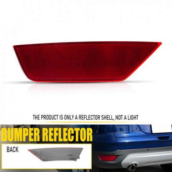 For Ford Escape 2013- Left Driver Rear Bumper Reflector Bumper Light Lamp EA