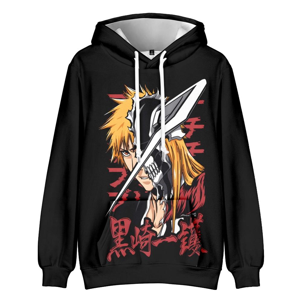 Anime BLEACH Men Women Hoodies Autumn Casual Pullover Sweats Hoodie Fashion Hip Hop Sweatshirt Clothes