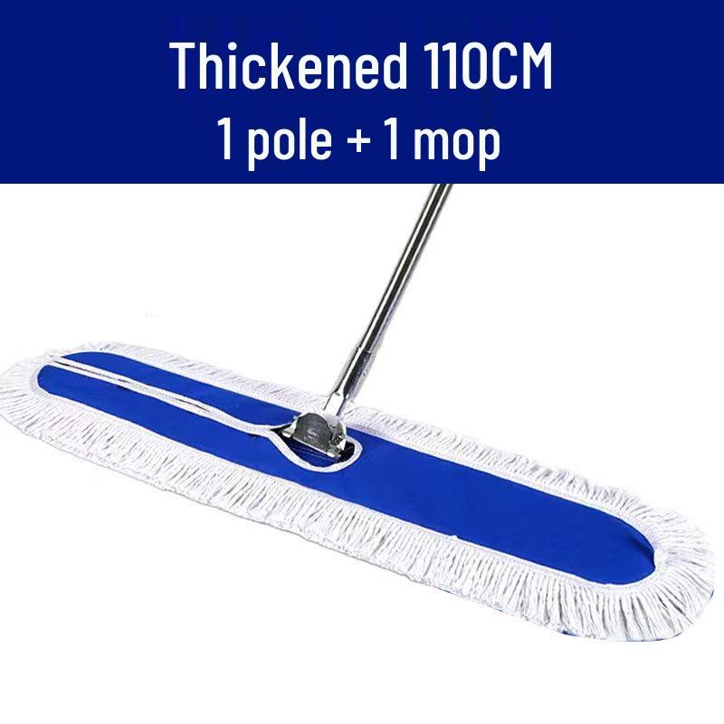 Large Commercial & Household Dust Mop with Squeegee for Hotels and Lobbies